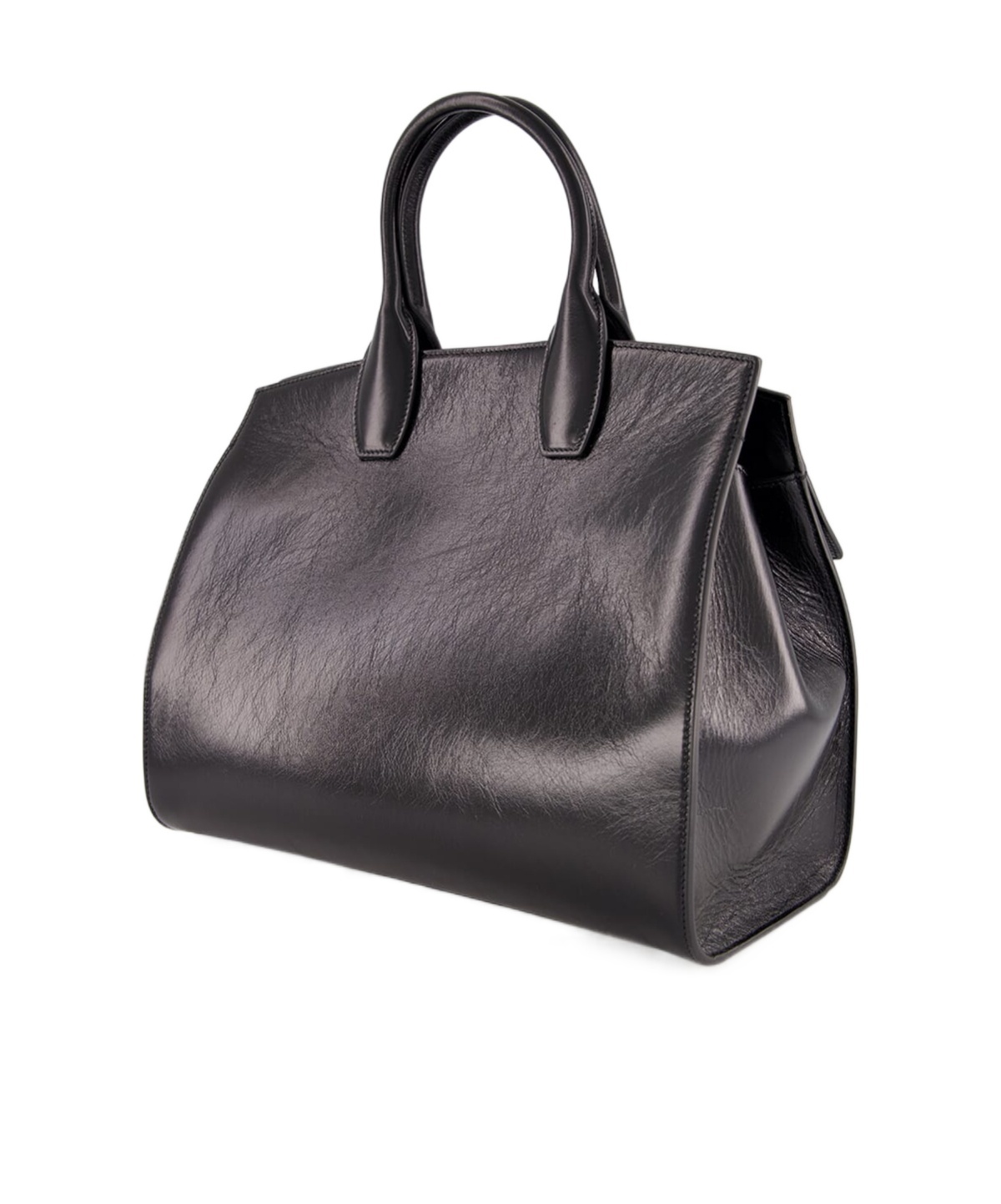 Ferragamo Small Studio Shoulder Bag In Black