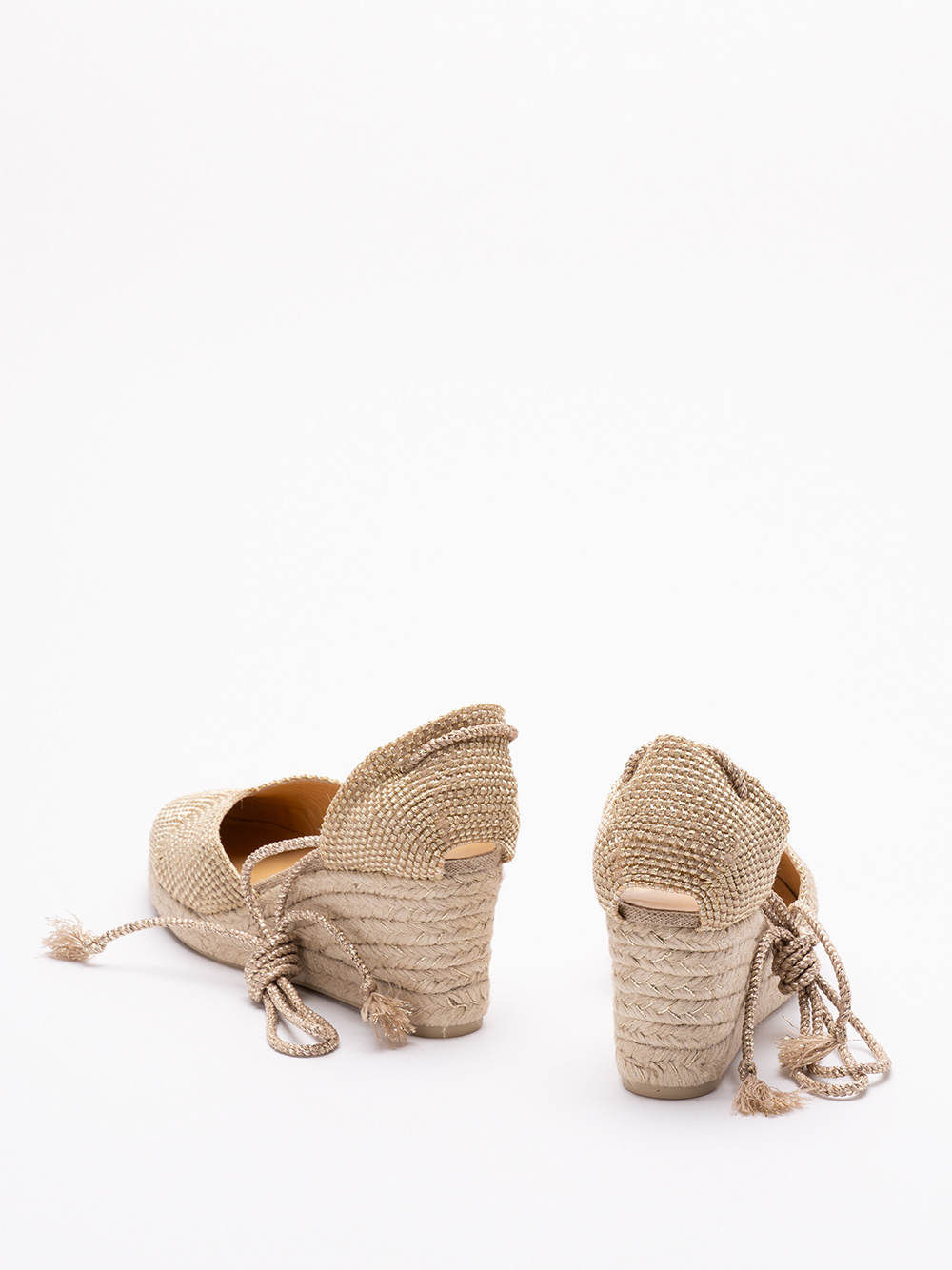 Castaã±er Castañer Cora/6/256 Wedge Espadrilles In Brown