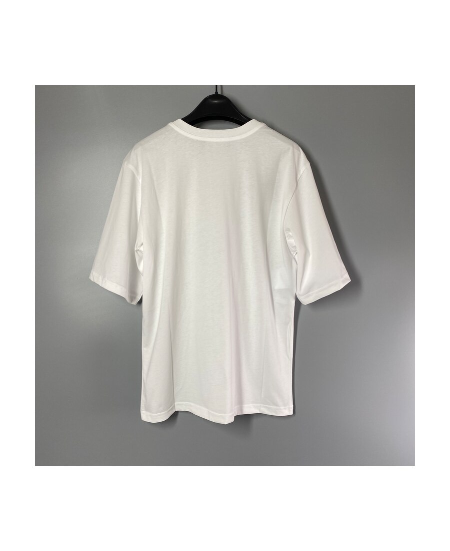 Moschino Printed Logo T-shirt In White