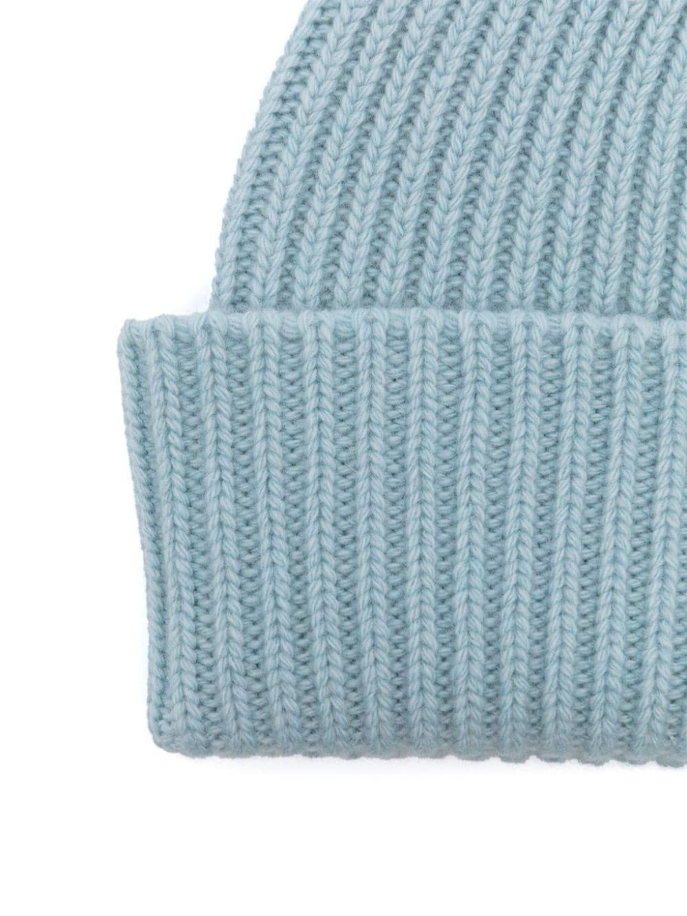 Givenchy Ribbed-knit Beanie Hat In Blue