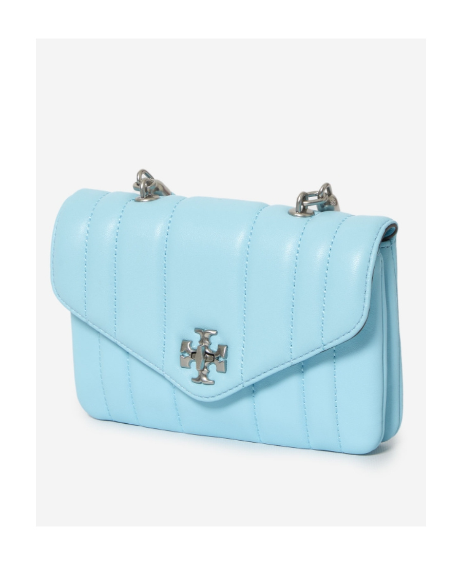 Tory Burch Mini Kira Shoulder Bag In Blue