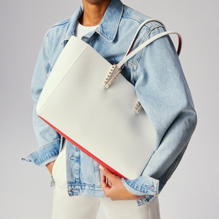 Christian Louboutin Cabata Small Leather Tote Bag