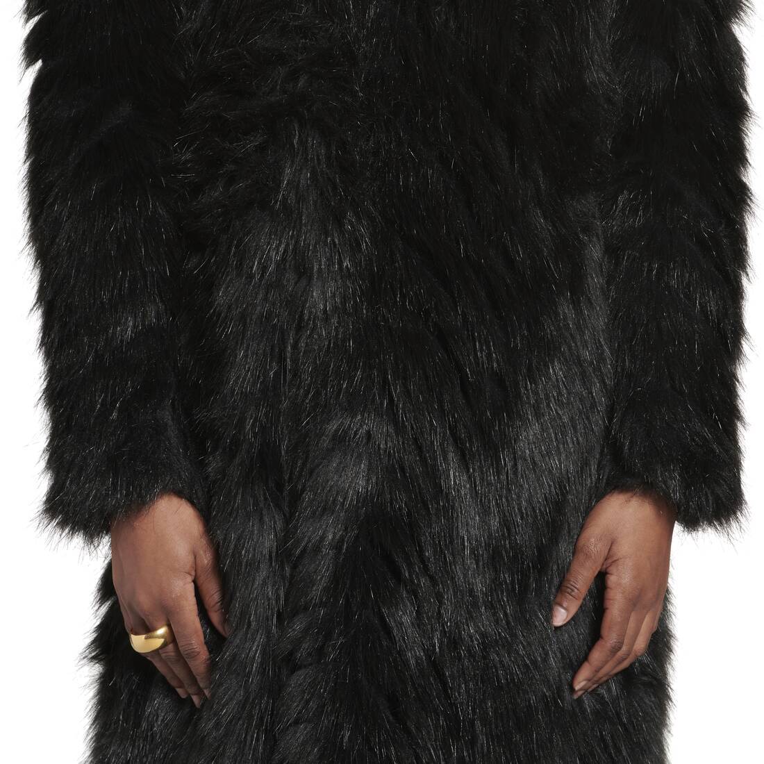 BALENCIAGA BALENCIAGA DOUBLE BRASS RING