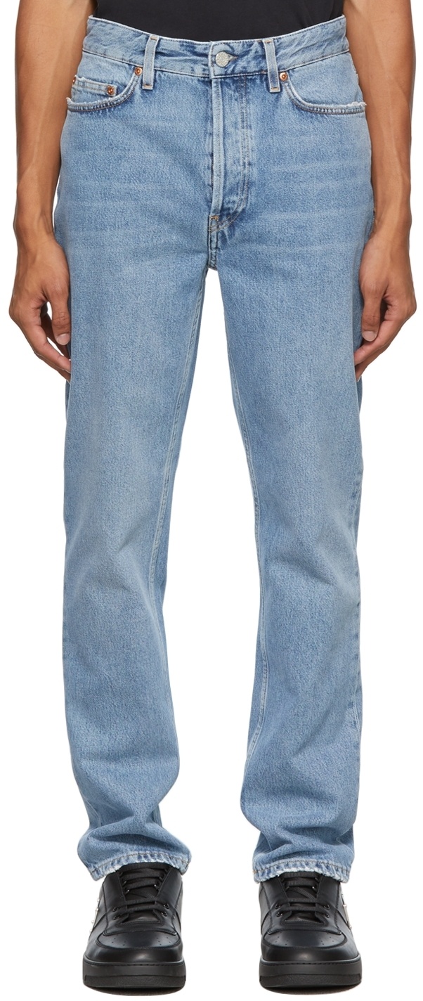 WON HUNDRED LOGO JEANS