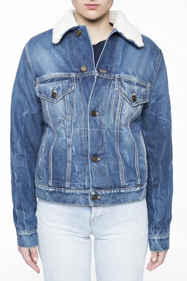 SAINT LAURENT MAKE AN OLD DENIM COAT