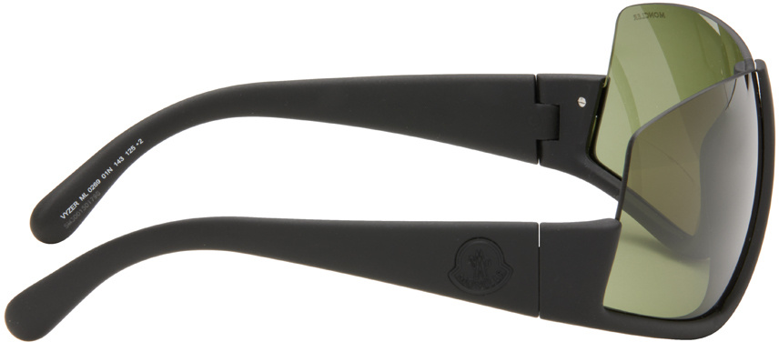 Moncler Logo Sunglasses In Green