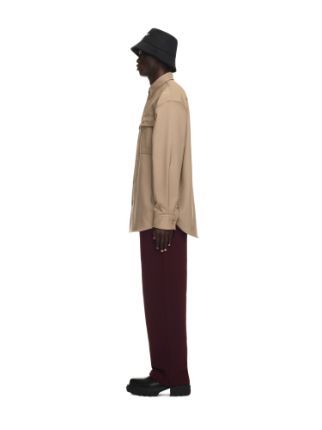 Off-white Long-sleeve Shirt In Nude