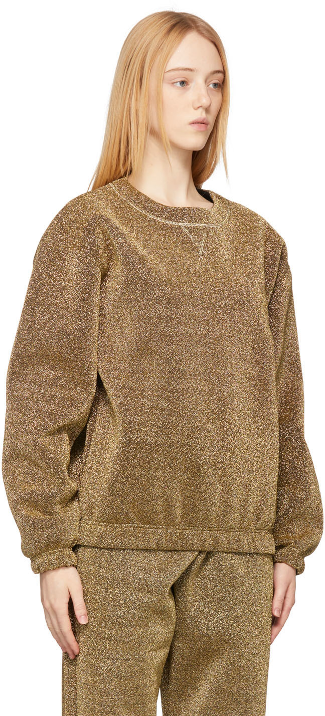 OSEREE LOGO ROUND-NECK SWEATER