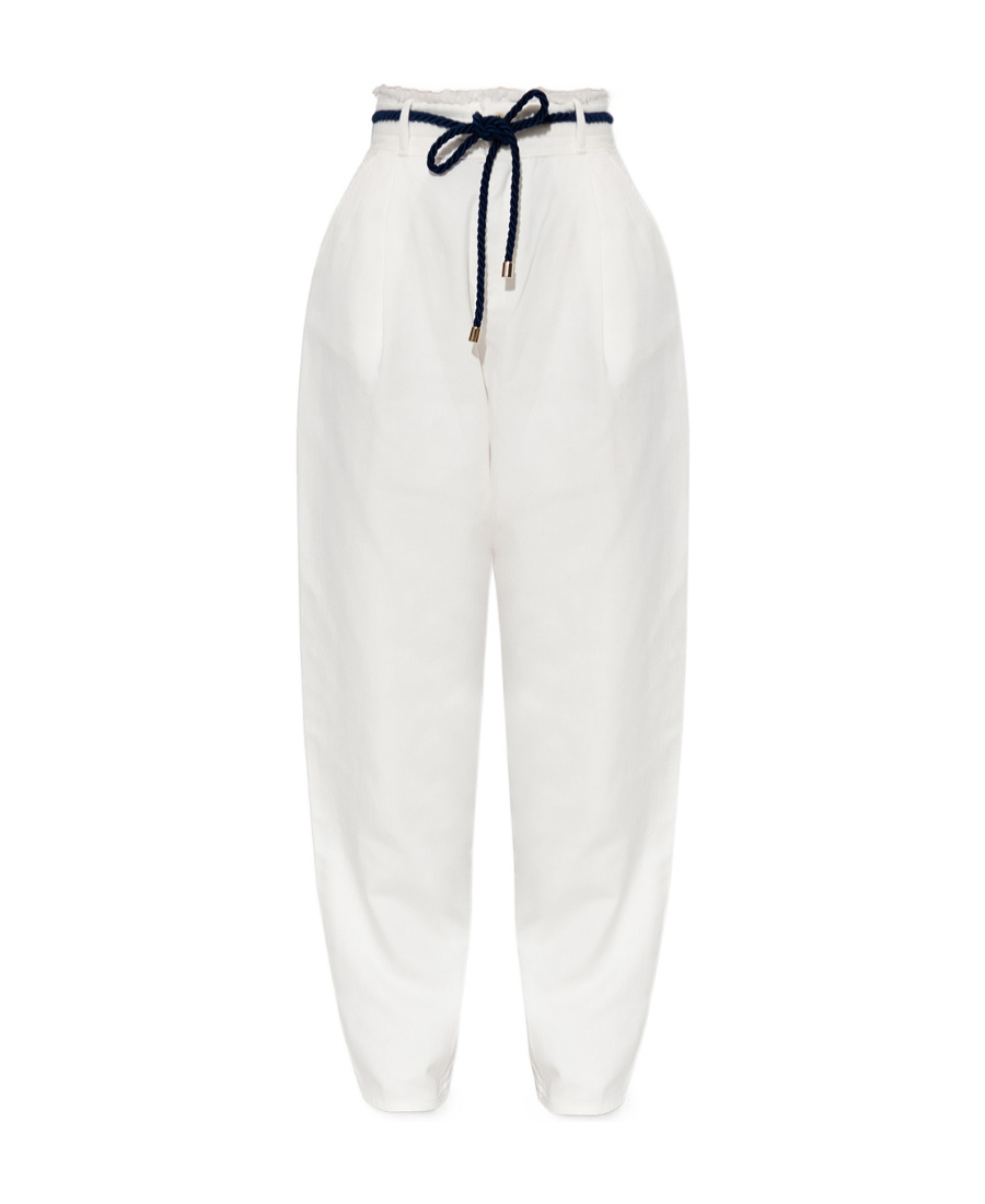 Emporio Armani High-rise Straight Jeans In White