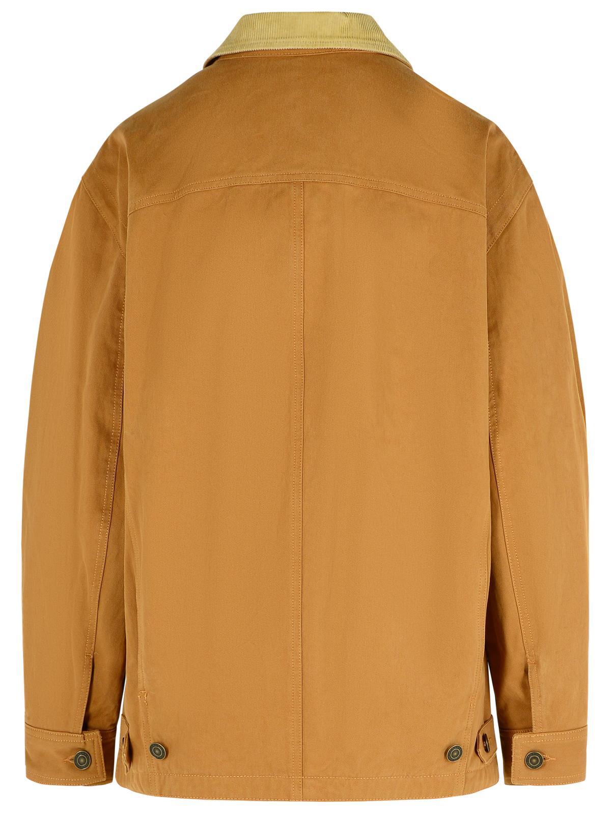 Isabel Marant Long Sleeve Casual Jacket In Orange