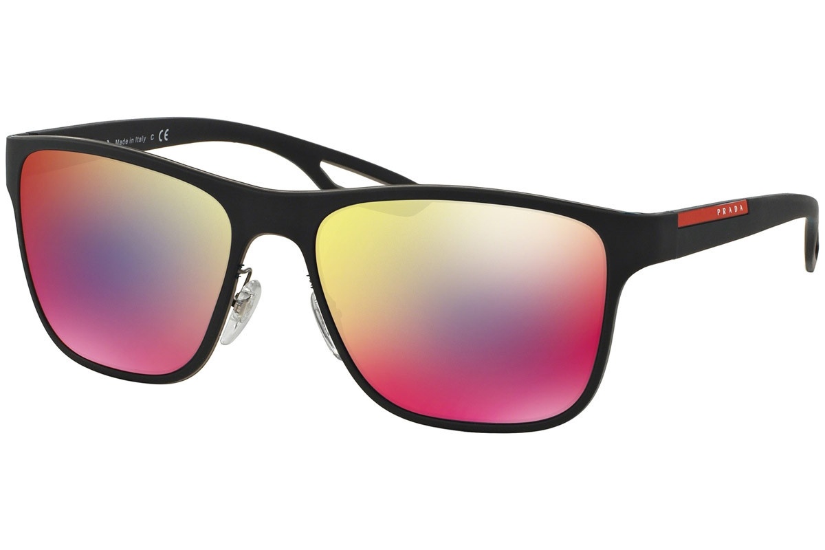 Prada Logo Sunglasses In Multicolor