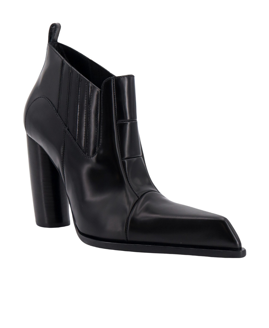 Off-white Off White Moon Beatle Shade Ankle Boots In Black
