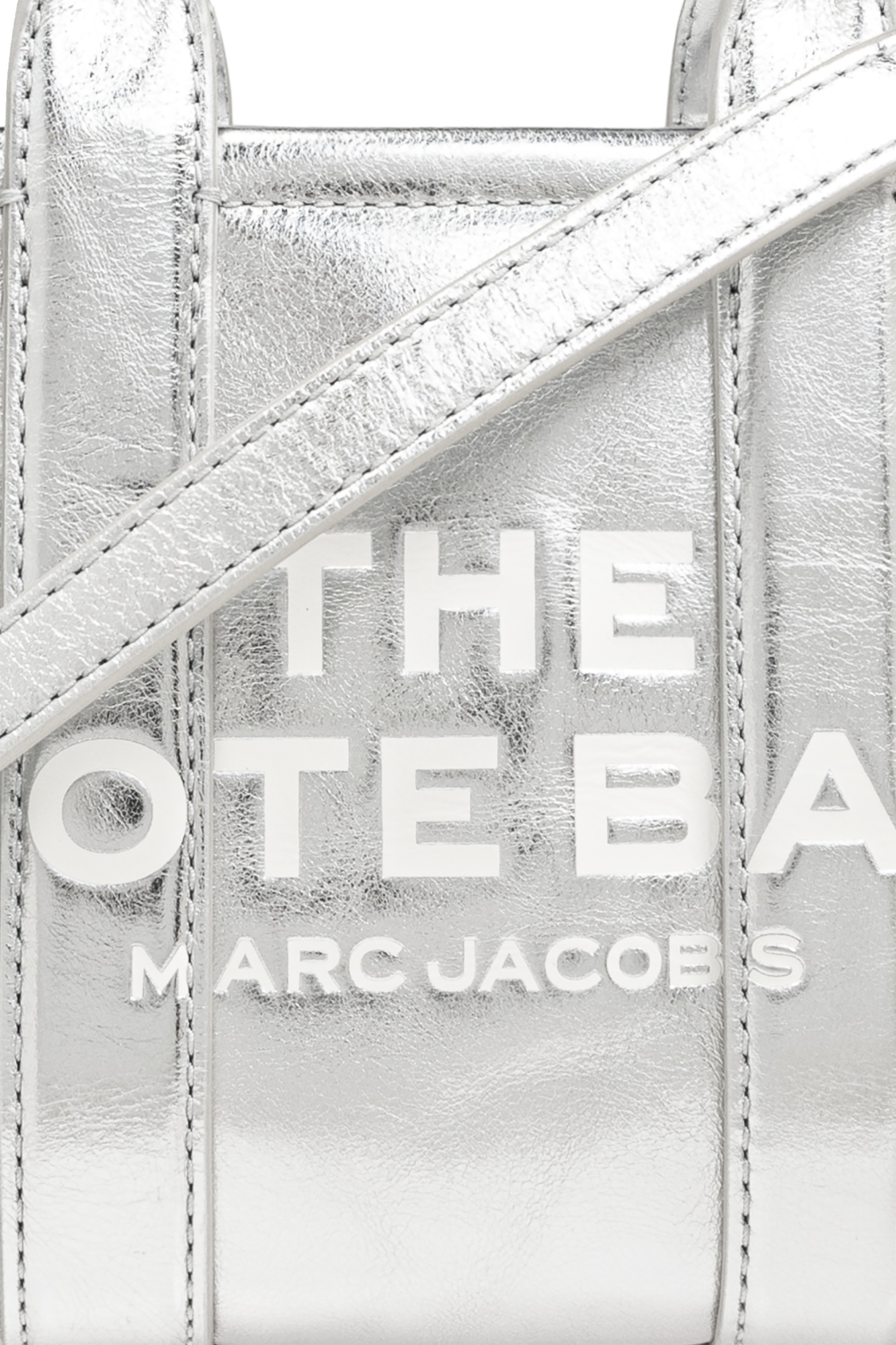 Marc Jacobs The Crossbody Tote Bag Leather In White