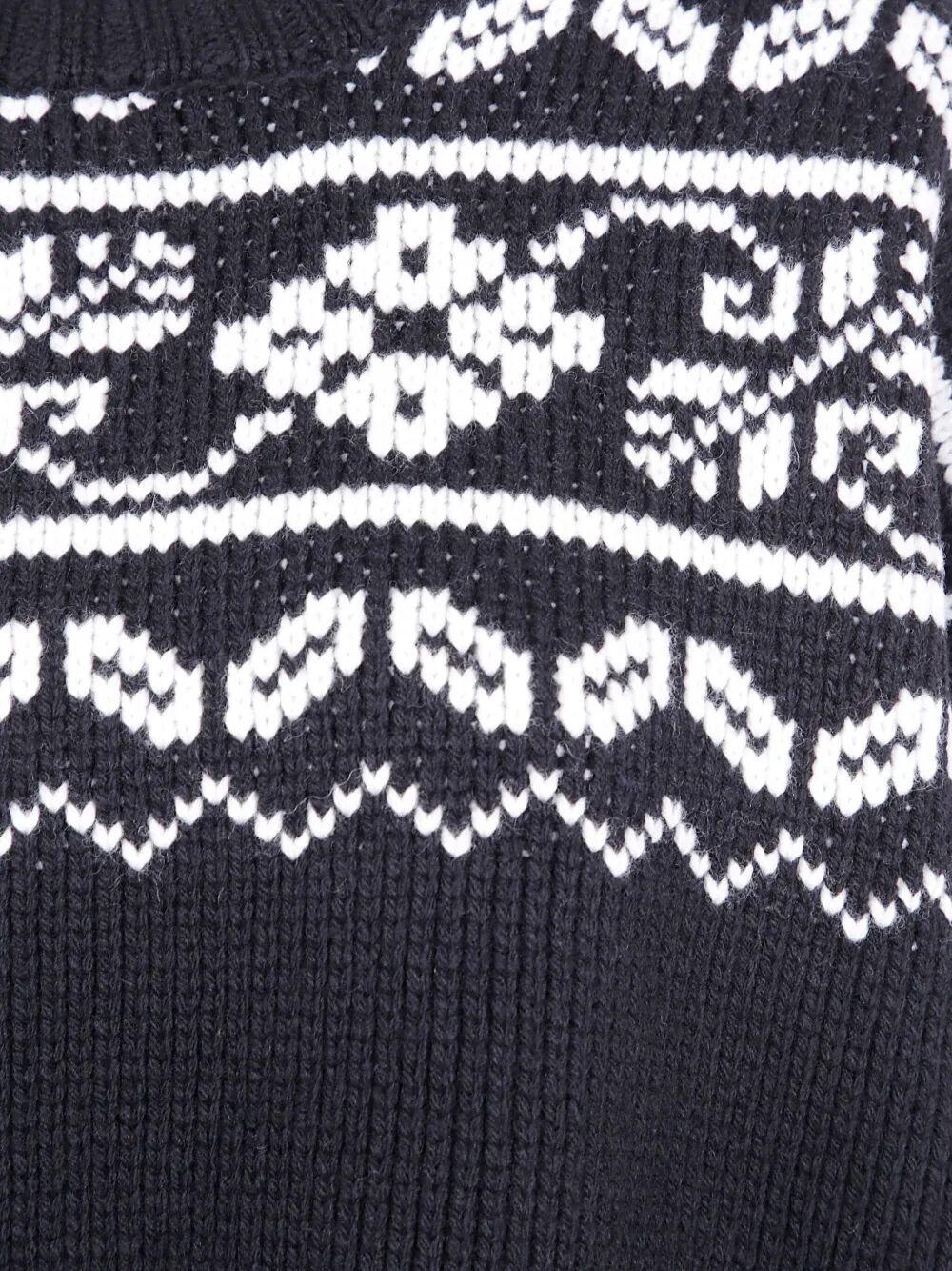 Rohe Ribbed Crewneck Sweater In Black