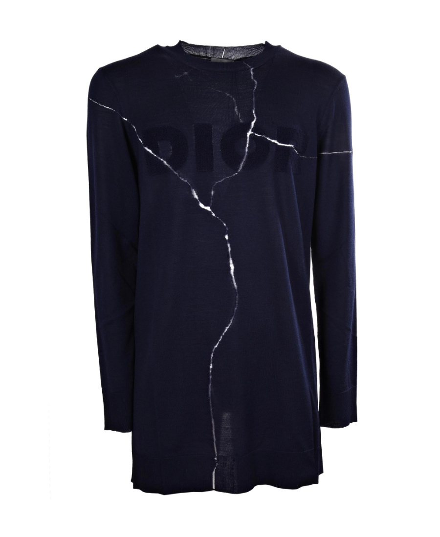 Dior Knitted Pullover In Black