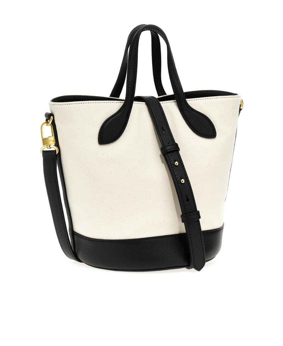 Bally Top Handle Shoulder Bag In White