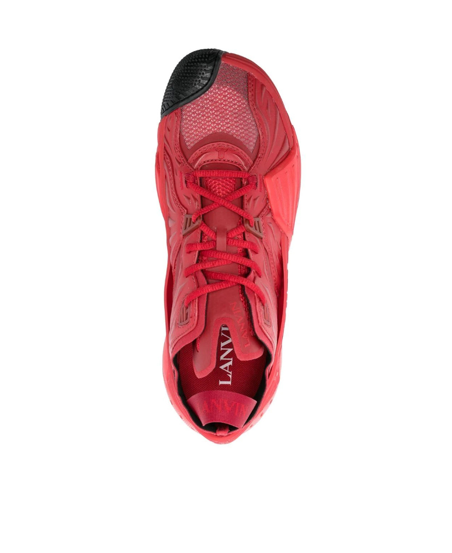 Lanvin Red Flash-x Sneakers In Red