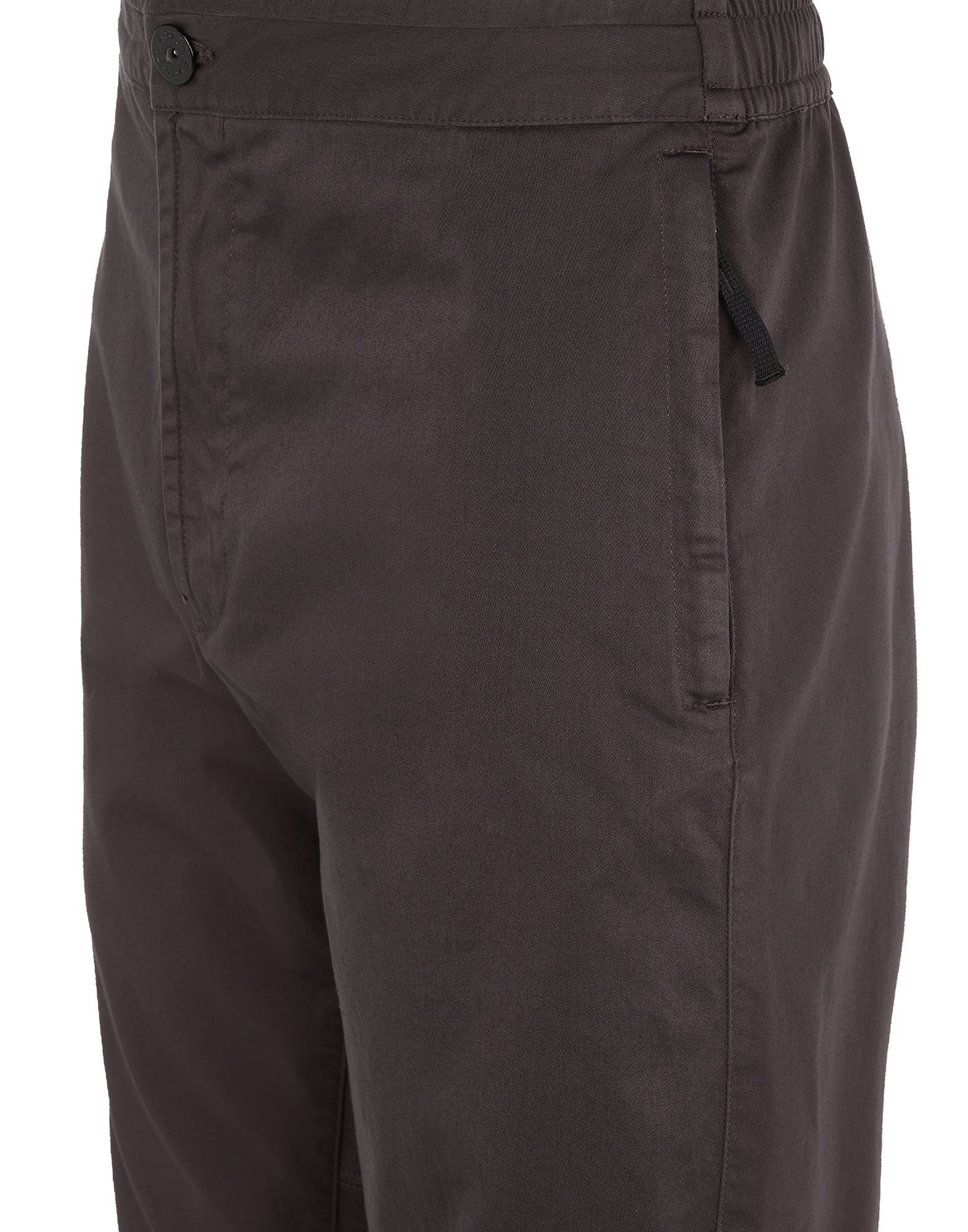 Stone Island Loose Waist Casual Pants In Gray