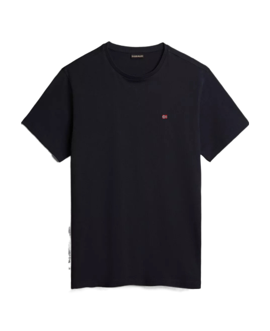 Napapijri Salis Ss Sum Stormy Weat G1y In Black
