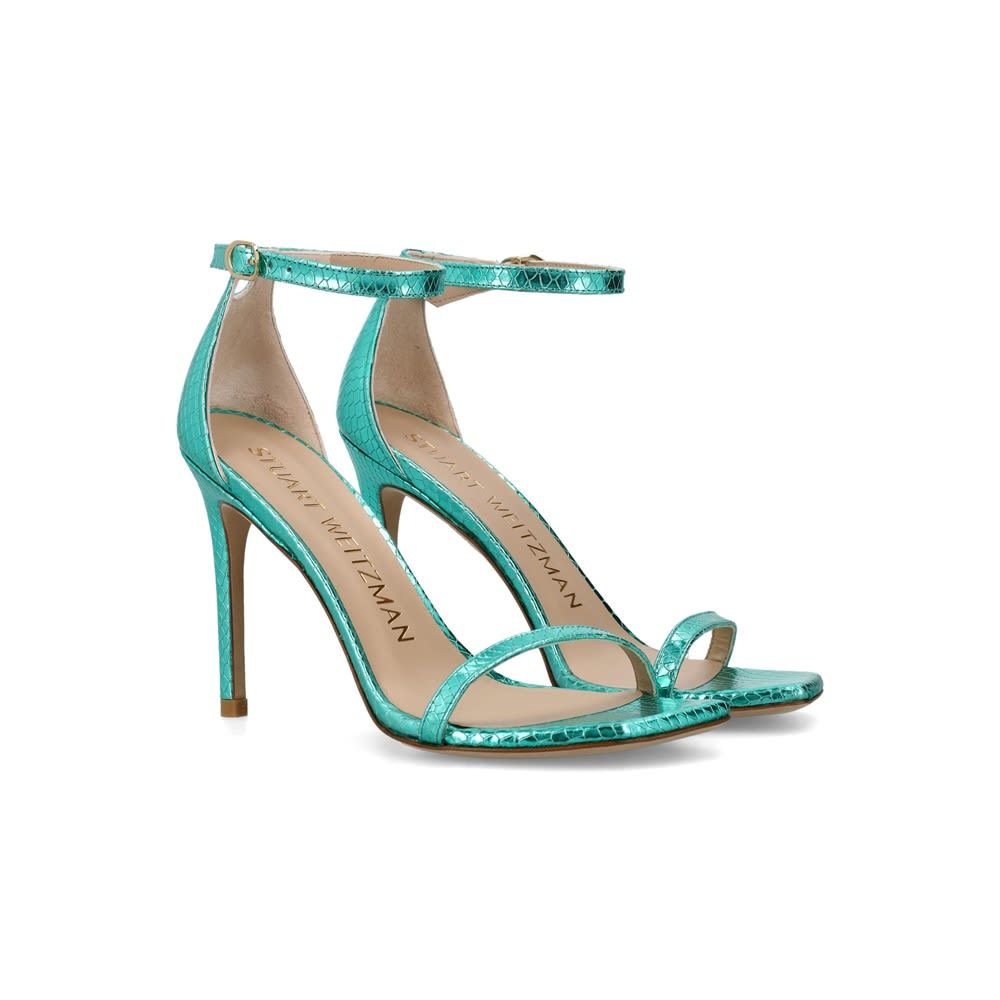 Stuart Weitzman Nudistcurve 100high Heel Sandals