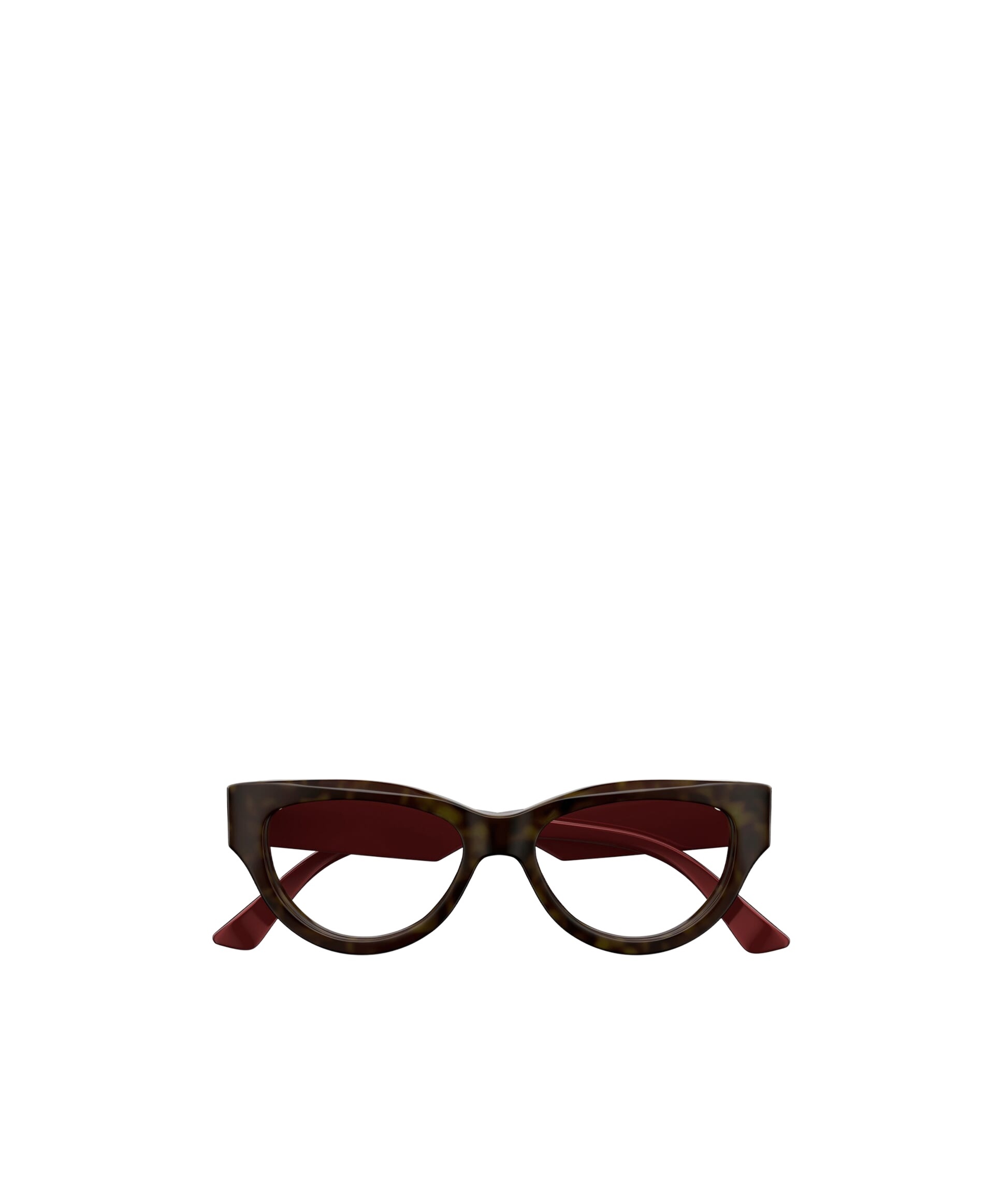 Gucci Gg1665o006 Havana Red Transparen In Brown