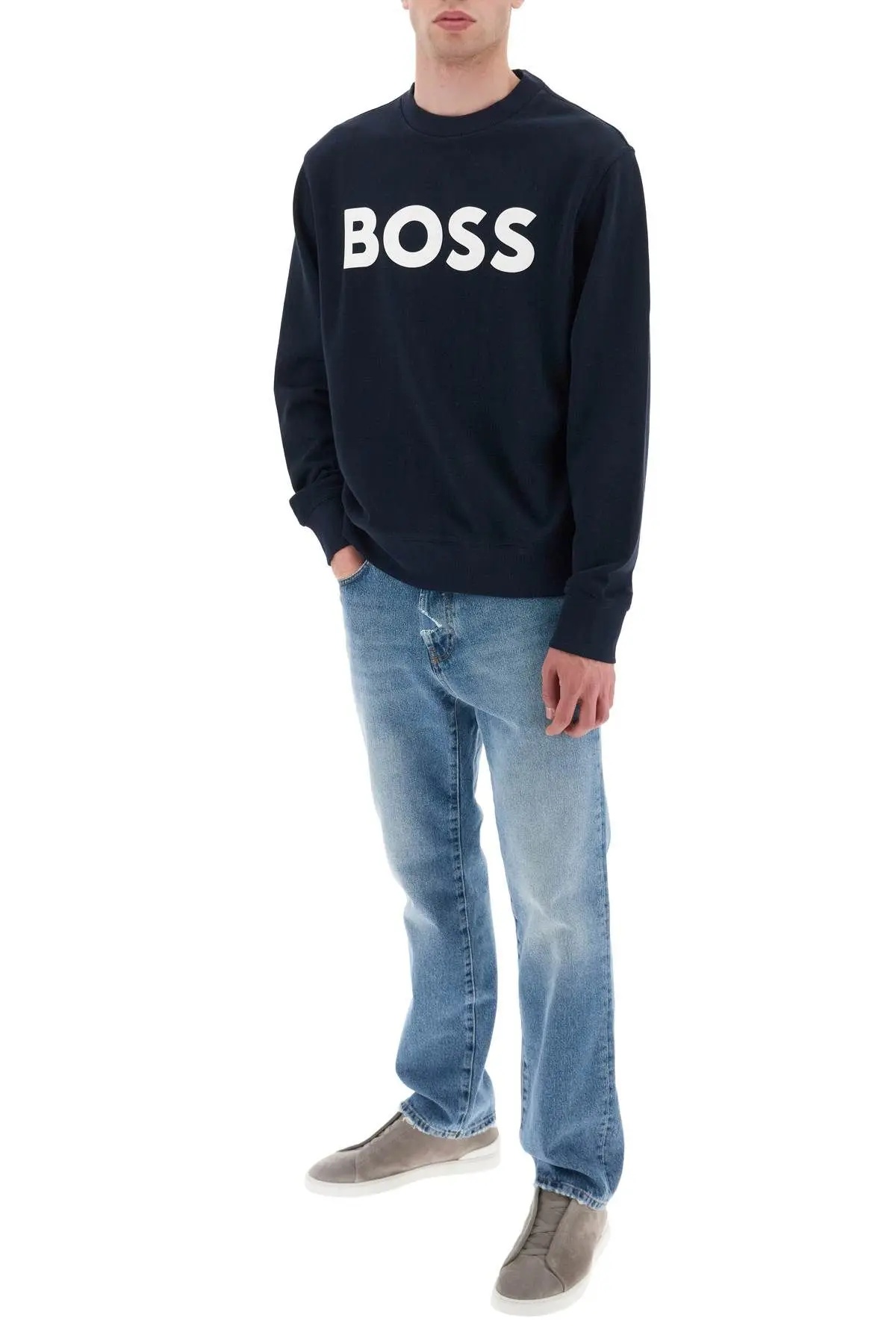 Hugo Boss Boss Sweatshirts In Black