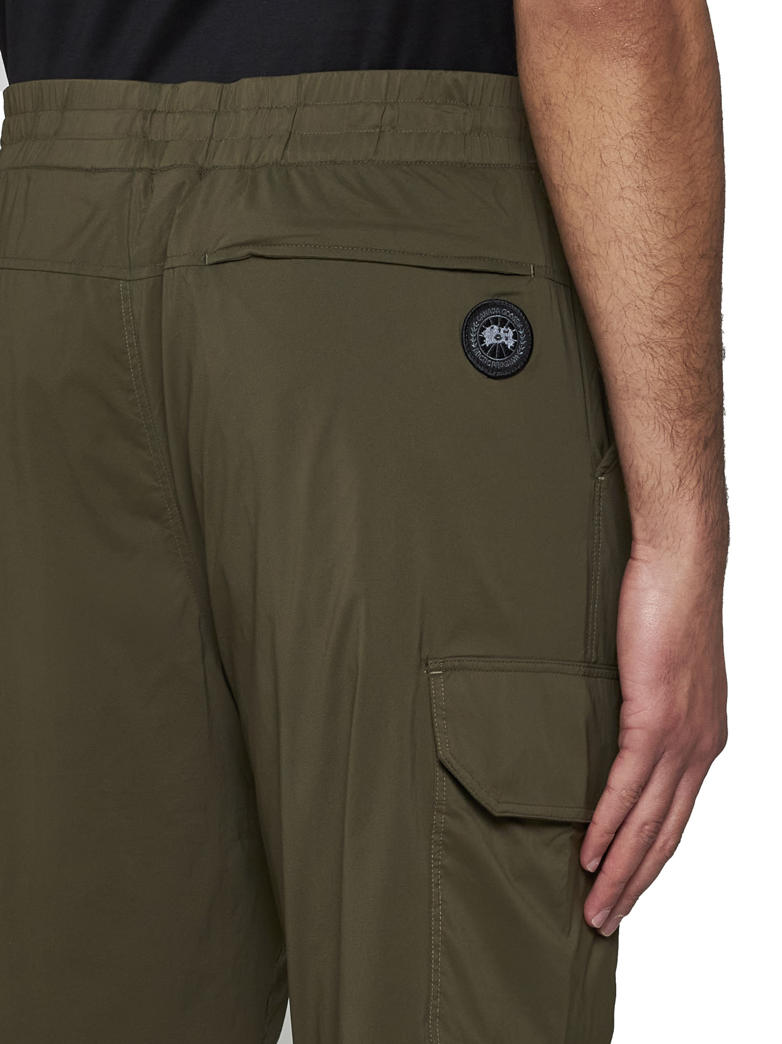 Canada Goose Killarney Straight-leg Cargo Trousers In Green