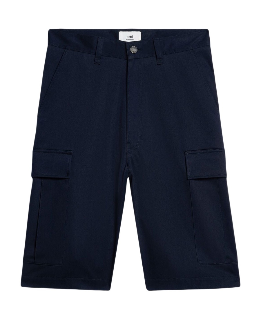 AMI ALEXANDRE MATTIUSSI STRAIGHT-LEG CARGO SHORTS