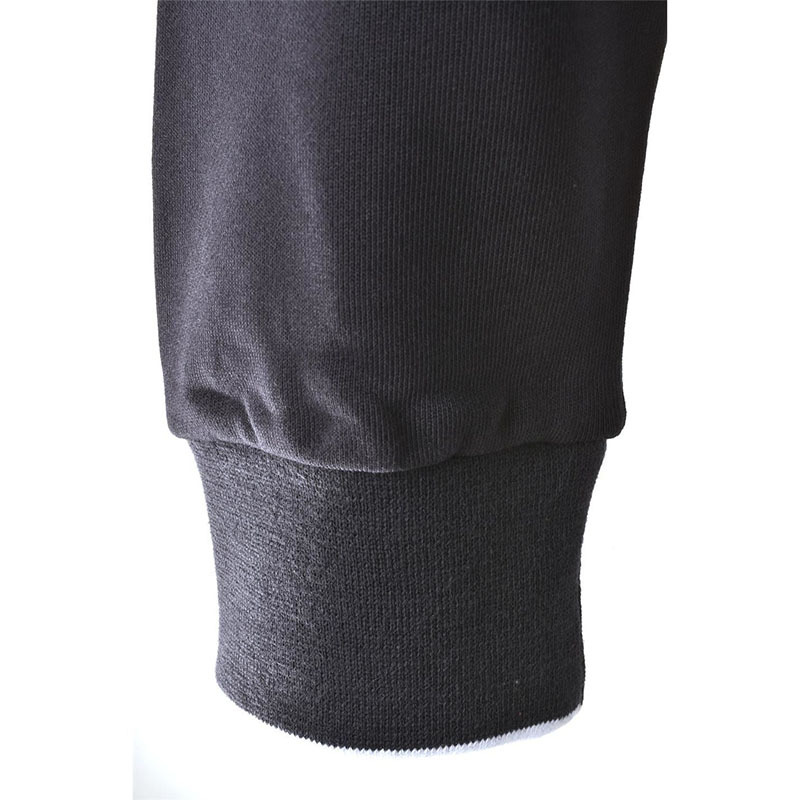 Shop Zegna Logo Zipper Casual Jacket In Black