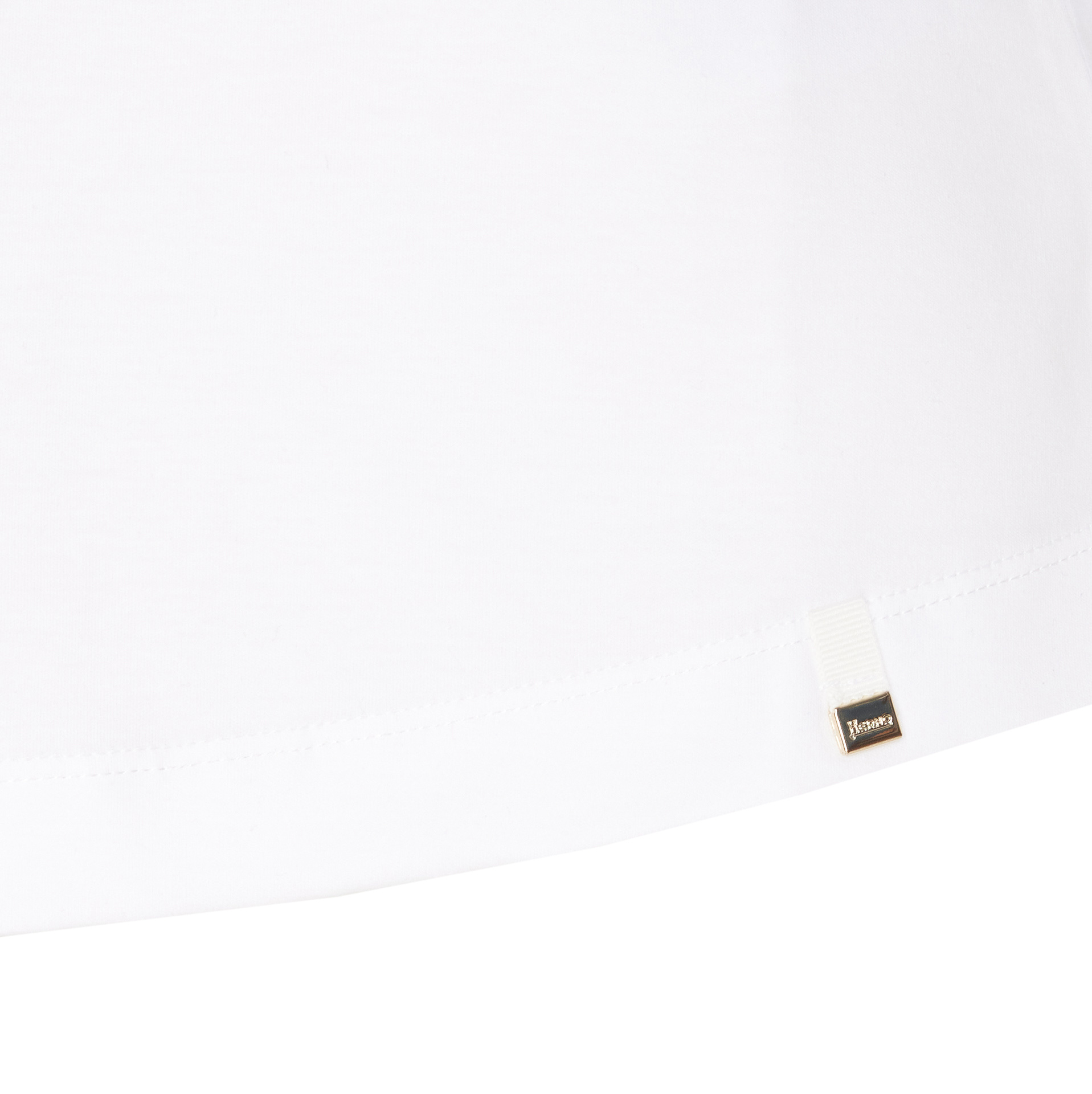 Herno Ever Cotton Interlock/new Popeline/monogram ポロシャツ In White