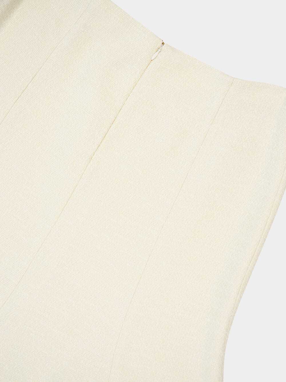 Gabriela Hearst Womens Ivory Selma Flared Silk Midi Skirt In Neutral