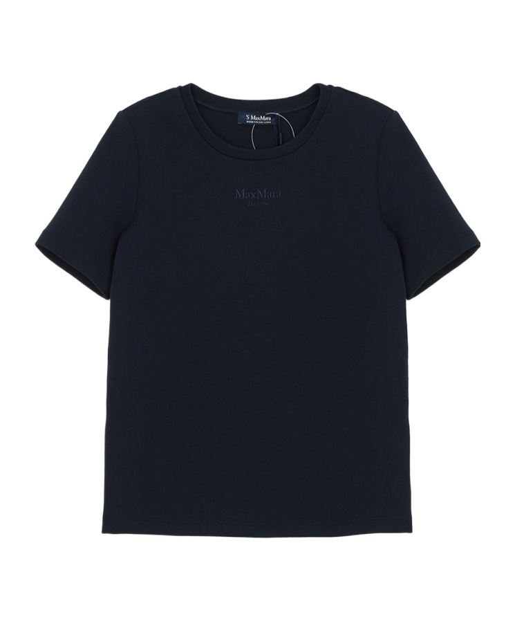 Max Mara Short-sleeved T-shirt In Black