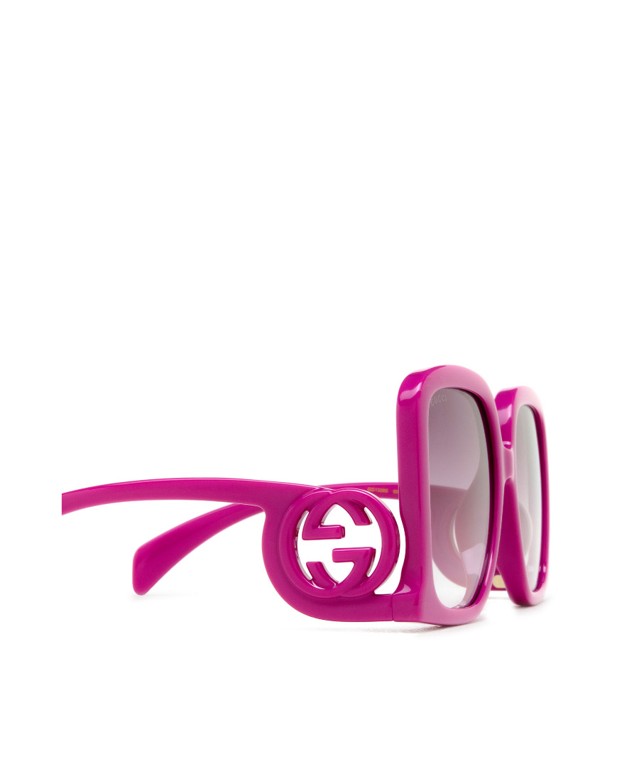 Gucci Chaise-lounge Oversized Sunglasses In Pink