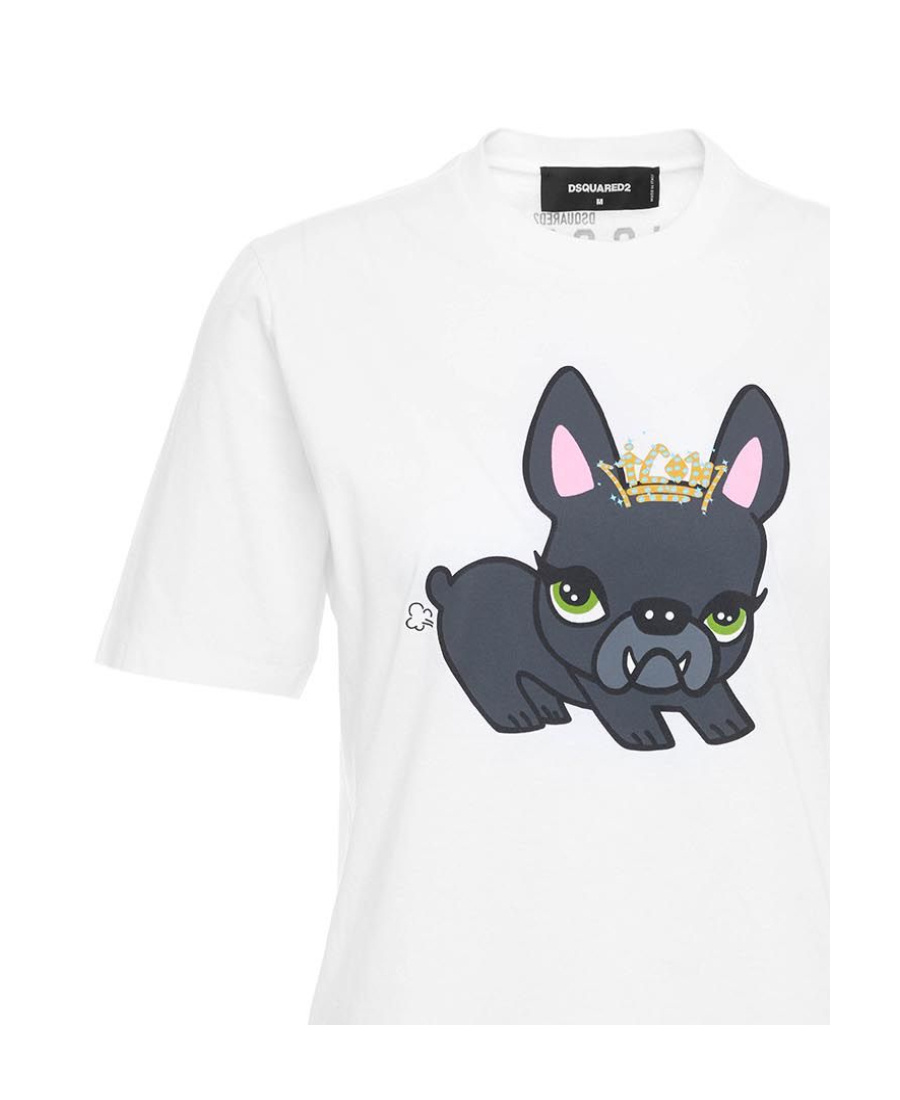 Dsquared2 Graphic Print T-shirt In Black