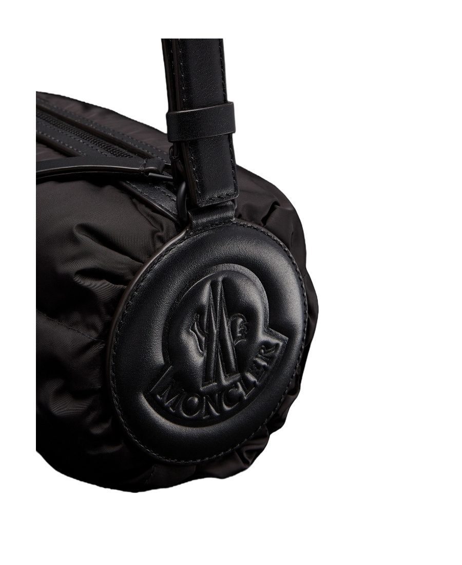 Moncler Keoni Padded Crossbody Bag In Black