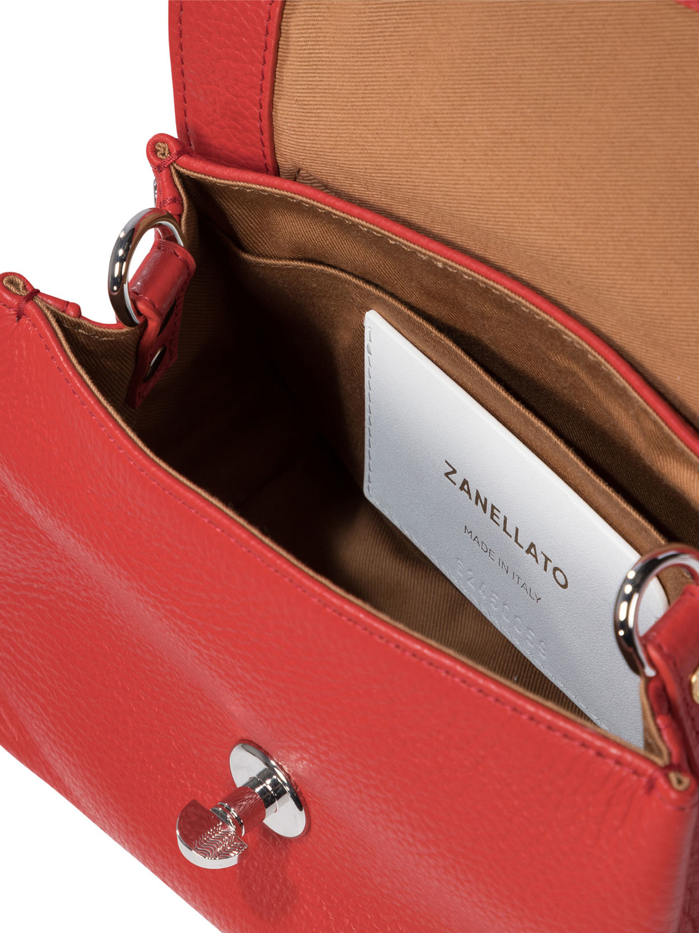 Shop Zanellato Flip Shoulder Bag In Red