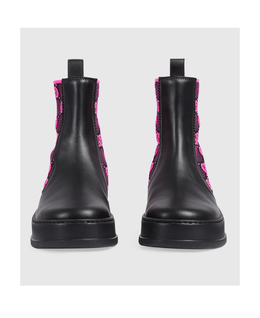 GUCCI GG SUPREME CHELSEA BOOTS