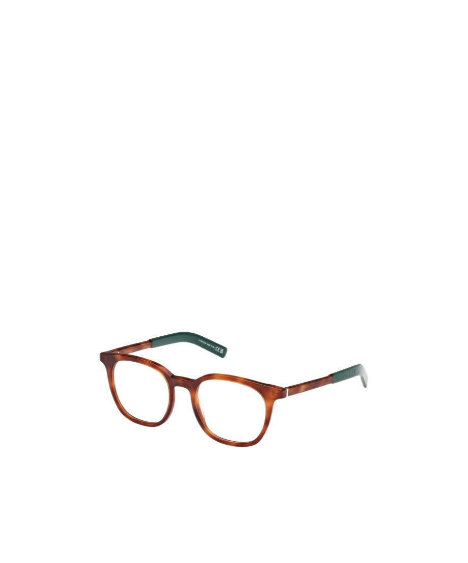 Moncler Ml5207 Two-tone Square-frame Glasses In Multicolor