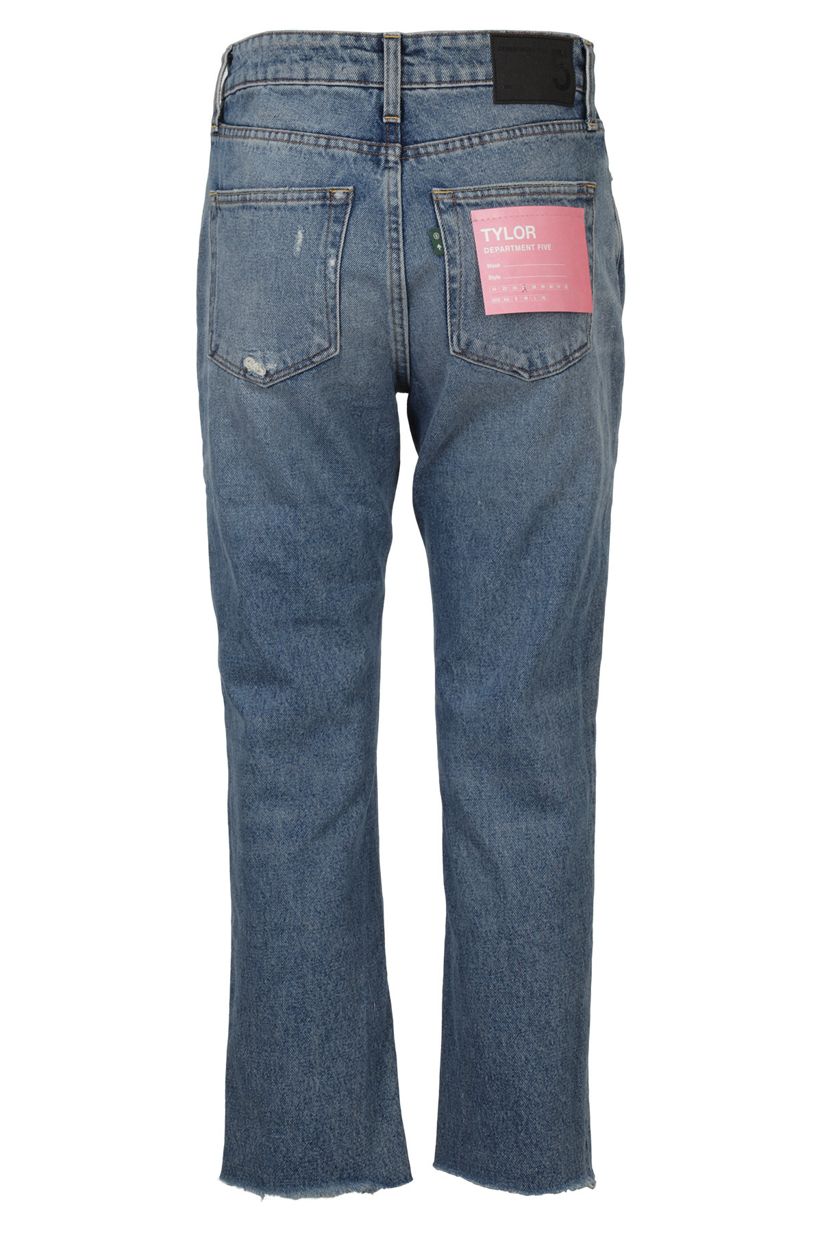 Department Five Logo Jeans In Blue