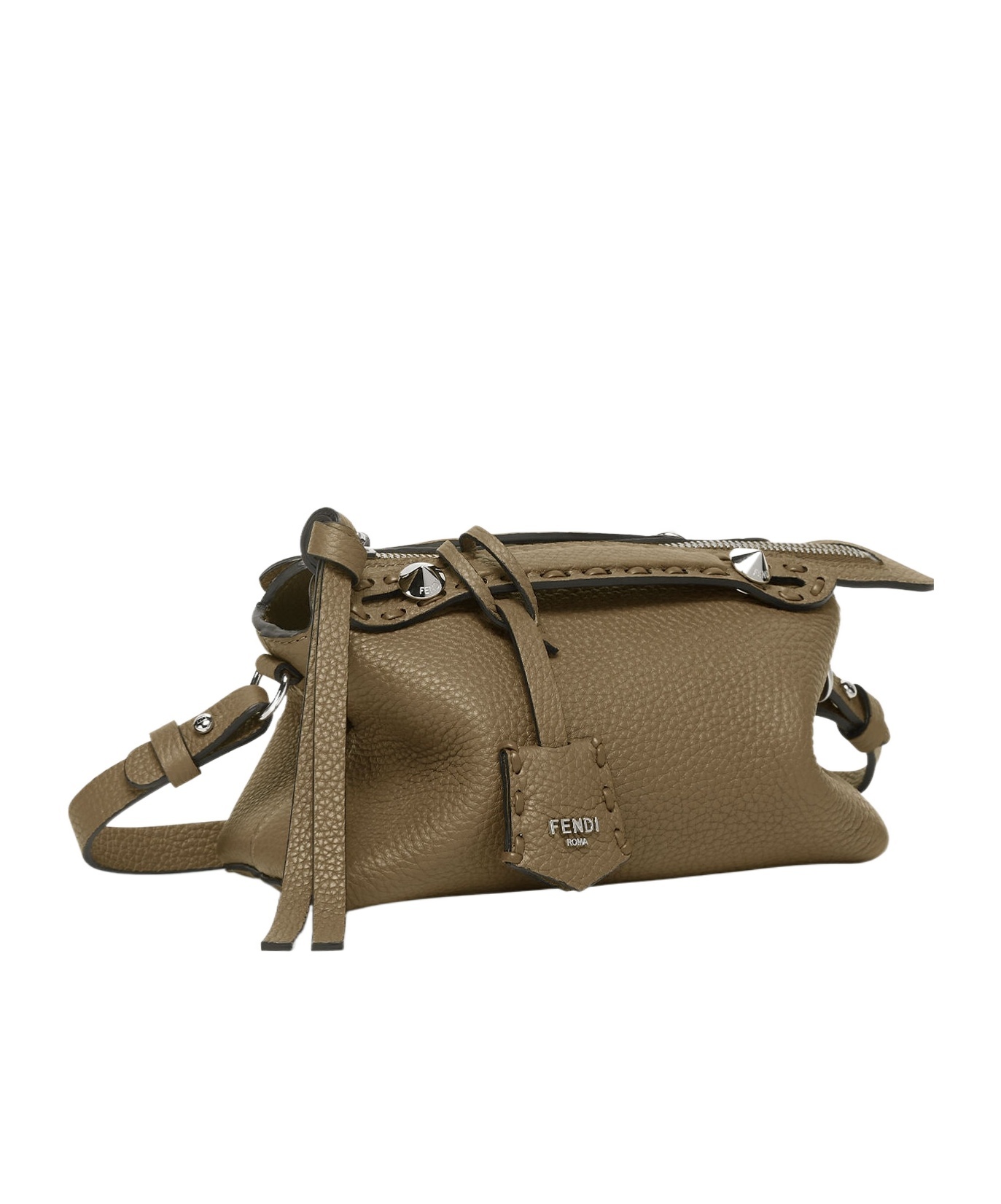 Fendi By The Way Soft Large Selleria Macro In Brown