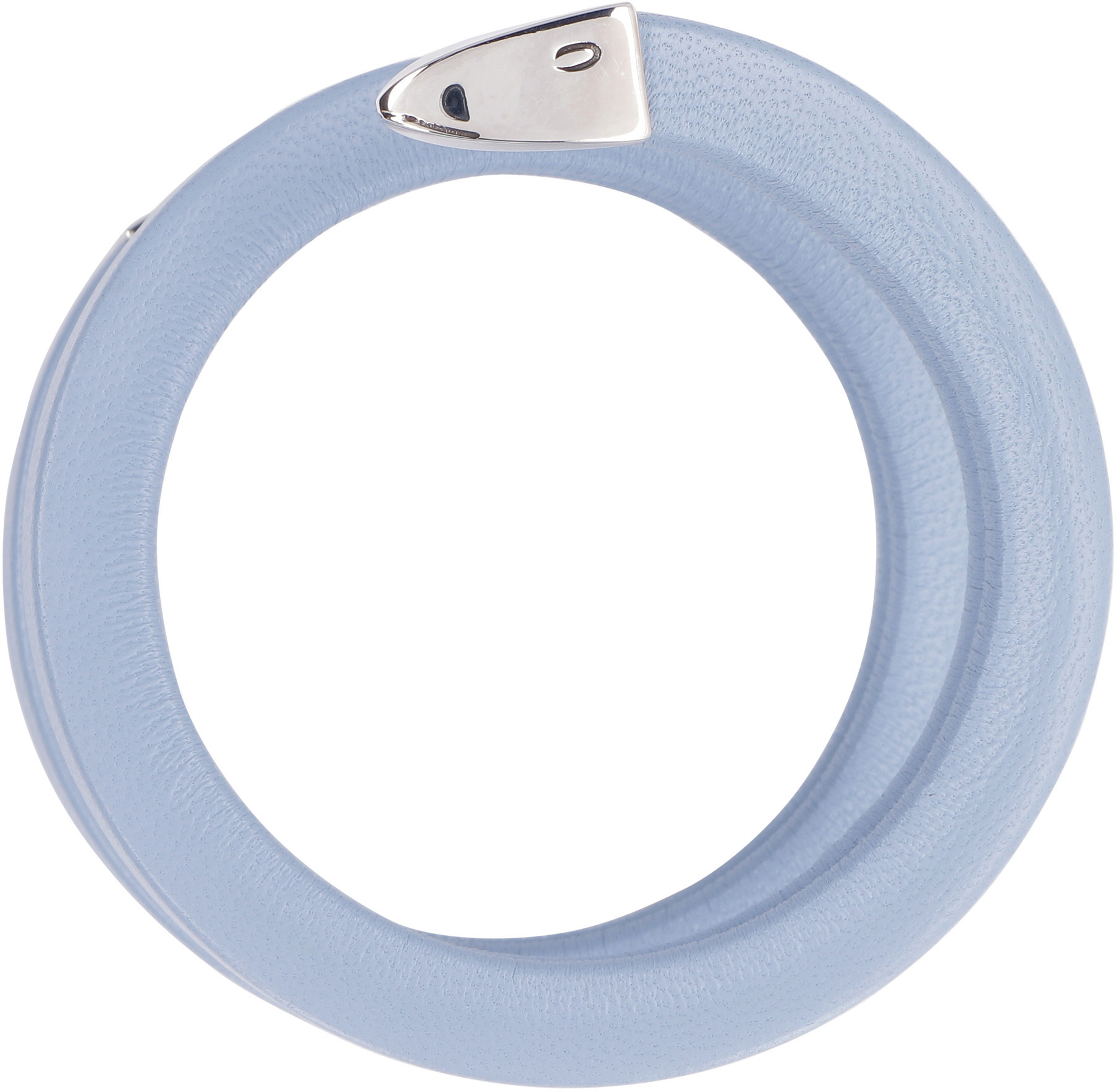 Bottega Veneta Spiralled Wrist Cuff In Blue