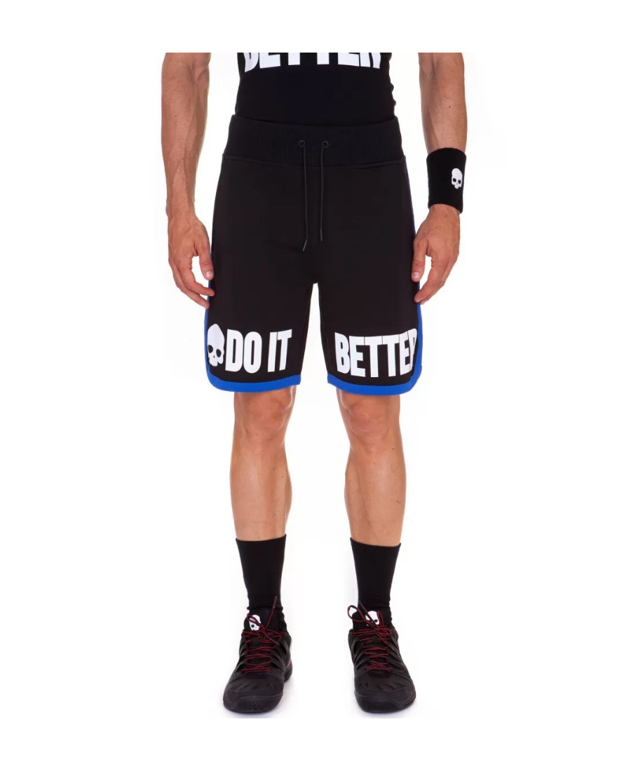 Hydrogen Logo Shorts In Black