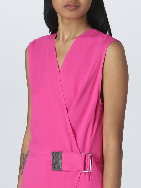 Fabiana Filippi Sleeveless Vest In Pink