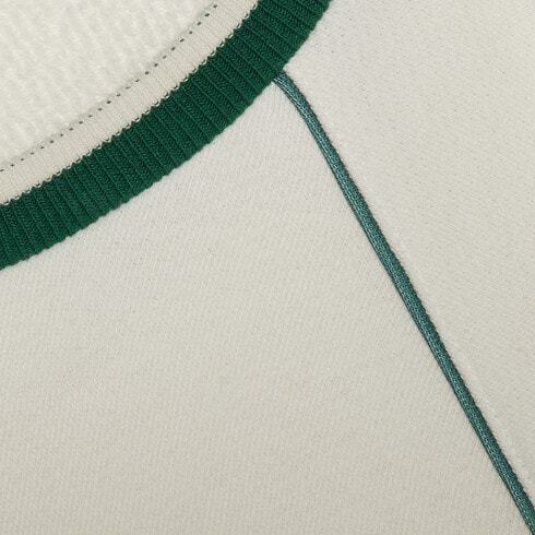 Gucci Logo-embroidered Cotton Sweatshirt In White