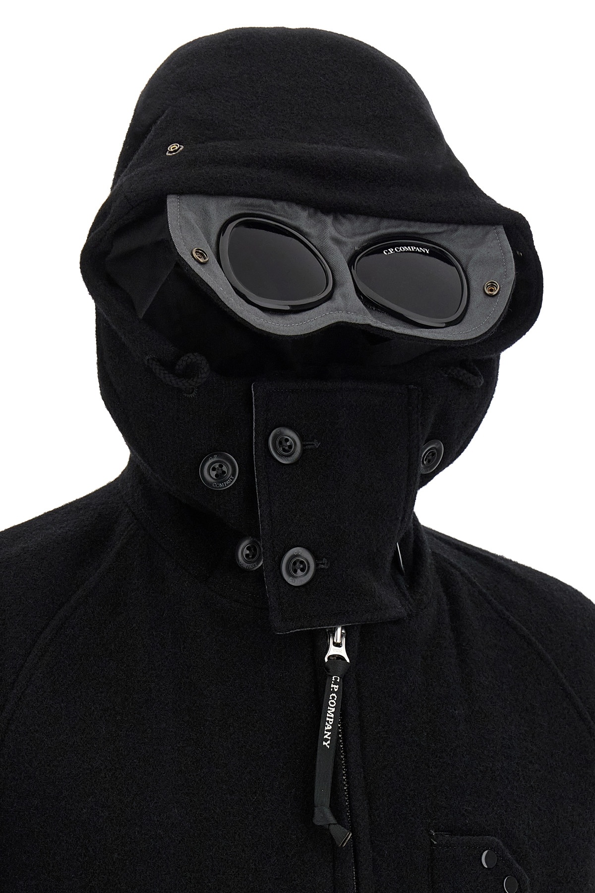 C.p. Company C. P. Company Wool Jacket In Black