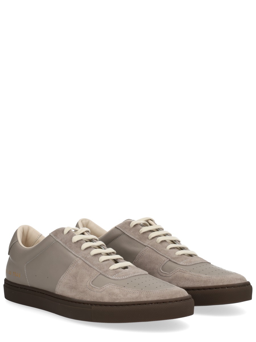 Common Projects Bball Slim Sneakers In Animal Print