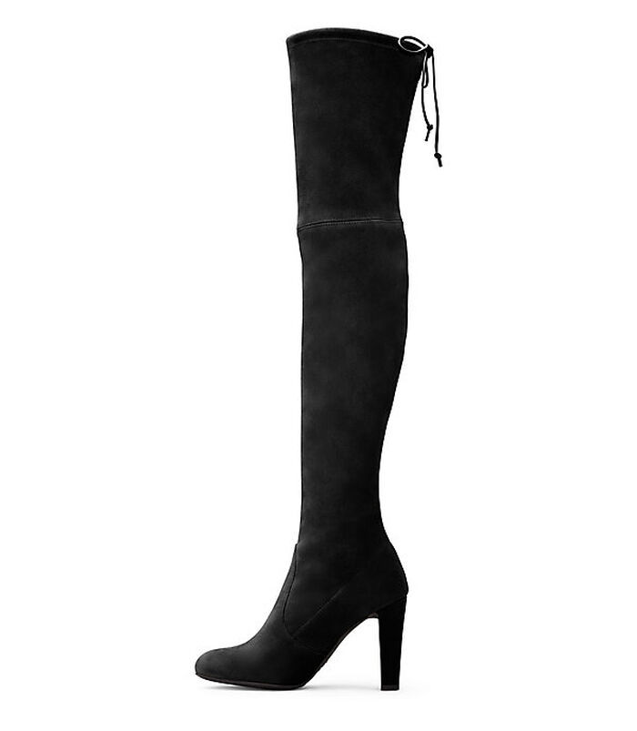 Stuart Weitzman High-heeled Knee-high Boots In Black