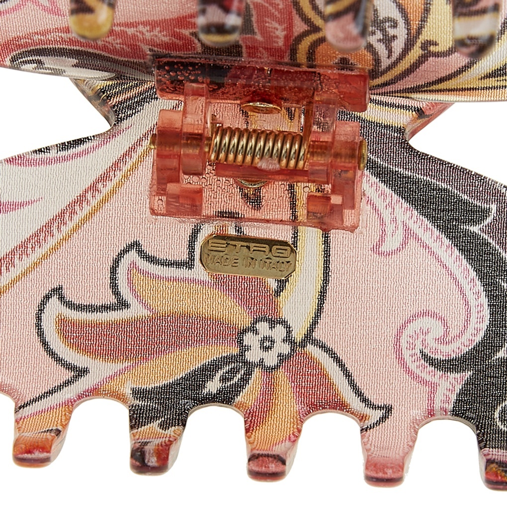 Etro Logo Hair Accessories In Yellow