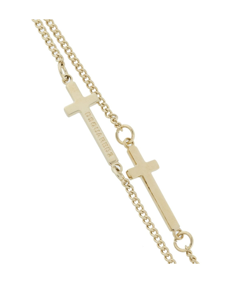 DSQUARED2 DOUBLE CROSS BRACELET