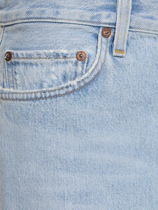 AGOLDE DENIM SKIRT WITH BELT LOOPS